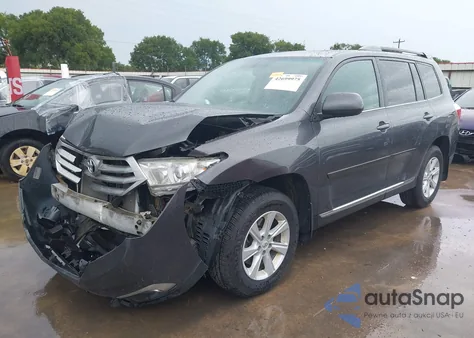 2011 Toyota Highlander Se V6 z USA, uszkodzony, nr VIN 5TDBK3EH0BS070116